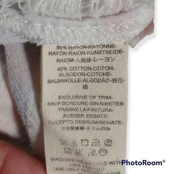 Free People Loveland pink white pastel plaid western button down wtop - Picture 5 of 6